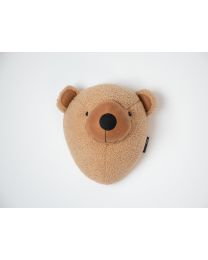 Animal Head Teddy Bear - Felt - Wall Decoration