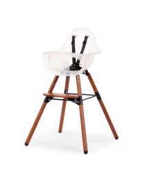 Evolu 2 High Chair - Adjustable In Height (50-75 Cm/*90 Cm) - Dark Natural Frosted