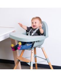 Evolu 2 High Chair - Adjustable In Height (50-75 Cm/*90 Cm) - Natural Mint