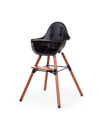 Evolu High Chair - Adjustable In Height (50-75 Cm/*90 Cm) - Nut/Black