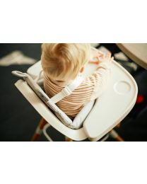 Evolu Kinderstoel - Verstelbaar In Hoogte (50-75 Cm/*90 Cm) - Naturel Wit
