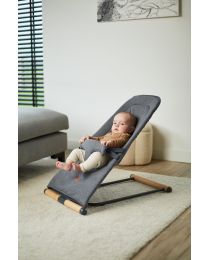 Evolux Foldable Bouncer - Natural Anthracite