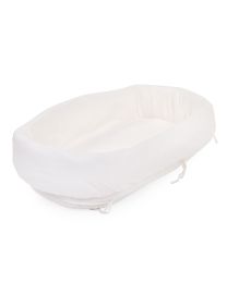 Rectangular Rattan Cradle Cover - Jersey - Off White