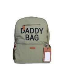 Daddy Bag Sac A Dos À Langer - Toile - Kaki