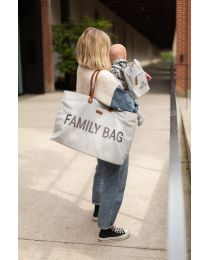 Family Bag Sac A Langer - Canvas - Gris