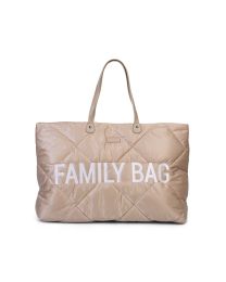 Family Bag Nursery Bag - Puffered - Beige