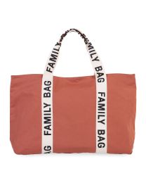 Family Bag Nursery Bag - Signature - Canvas - Terracotta