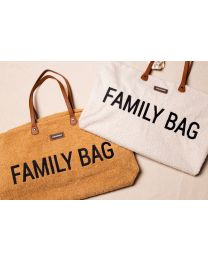 Family Bag Nursery Bag - Teddy Off White