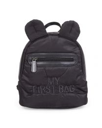 My First Bag Children's Backpack - Puffered - Black