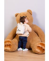 My First Bag Children's Backpack - Teddy Off White