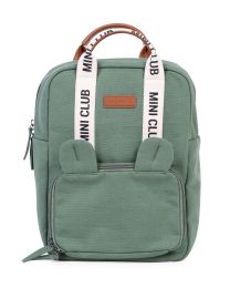 Mini Club Kids Backpack - Signature - Canvas - Green