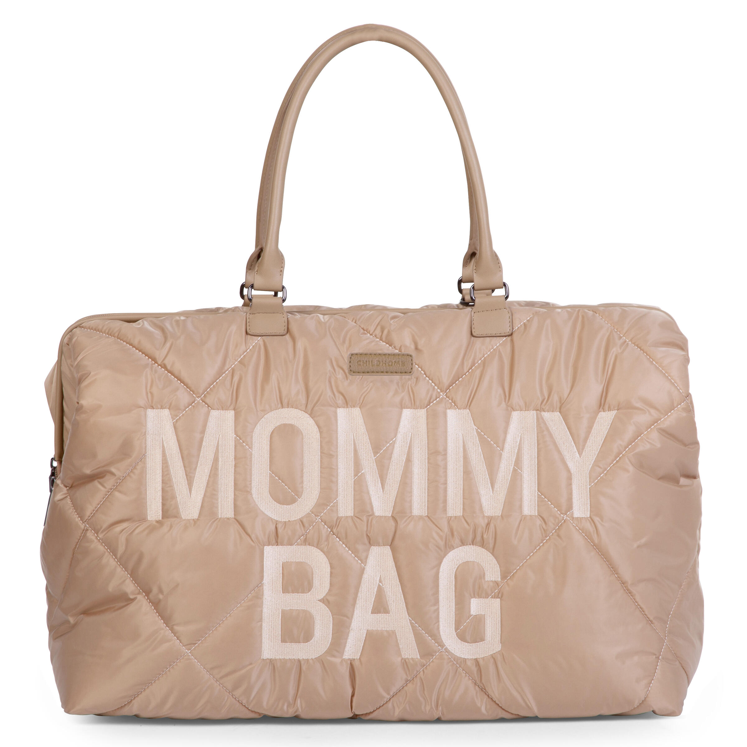 Mommy Bag Wickeltasche - Gesteppt - Beige