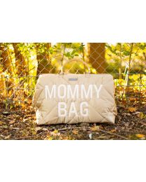 Mommy Bag ® Wickeltasche - Gesteppt - Beige