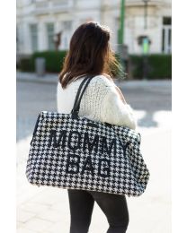 Mommy Bag ® Pied De Poule - Black