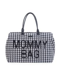 Mommy Bag ® Pied De Poule - Zwart