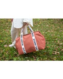 Mommy Bag ® Nursery Bag - Signature - Canvas - Terracotta 