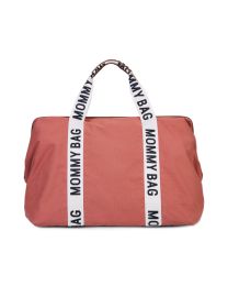 Mommy Bag ® Sac A Langer – Signature - Toile - Terracotta