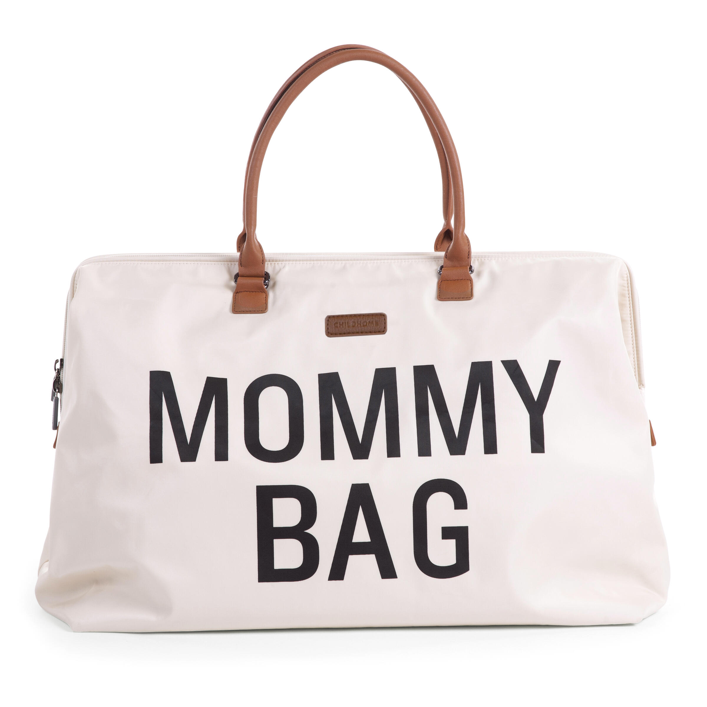 Mommy Bag ® Wickeltasche - Cremefarben Schwarz