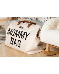 Mommy Bag ® Wickeltasche - Cremefarben Schwarz