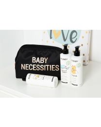 Baby Necessities Toiletry Bag - Black Gold