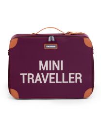 Mini Traveller Kids Suitcase - Aubergine