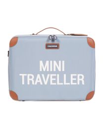 Mini Traveller Kinderkoffer - Grau Cremefarben