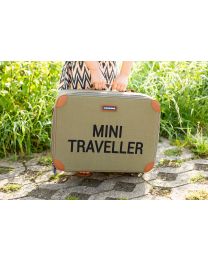 Mini Traveller Kinderkoffer - Canvas - Khaki