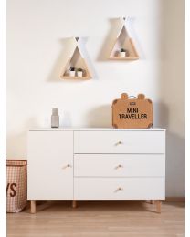 Mini Traveller Kinderkoffer - Teddy Brown