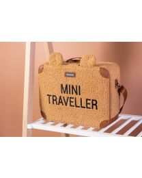 Mini Traveller Kinderkoffer - Teddy Braun