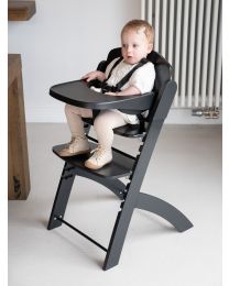 EVOSIT High Chair + Feeding Tray - Black