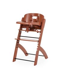EVOSIT High Chair + Feeding Tray - Rust