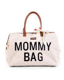 Mommy Bag Nursery Bag - Teddy Off White