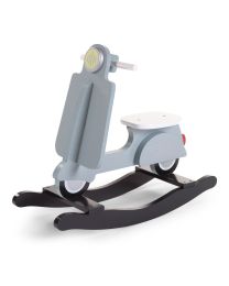Schommel Scooter - MDF - Mint Blauw Zwart