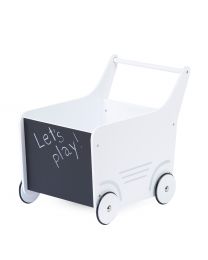 Baby Walker - Wood - White