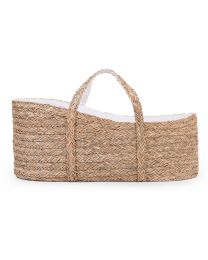 Moses Basket + Handles + Mattress - Seagrass - Natural