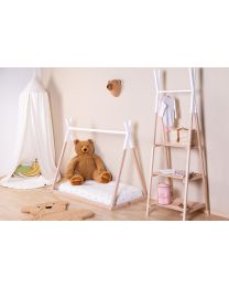 Bed 70x140cm Tipi naturel white
