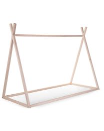 Tipi Bed - 90x200 Cm - Wood - Natural