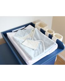 Bathcape + facecloth Flower