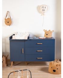 Basket 30x30x30cm Teddy brown