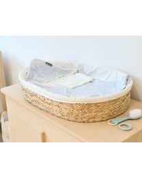 Changing basket 70x50cm Seagrass
