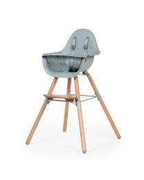 Evolu Chaise Haute - Réglable En Hauteur (50-75 Cm/*90 Cm) - Naturel Menthe