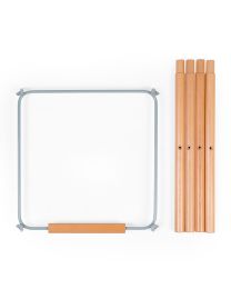 Evolu Extra Set De Pieds Longues + Repose Pieds - Bois - Men