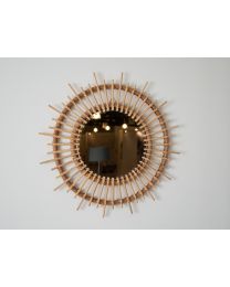 Rattan Mirror - Fondi - 60 Cm