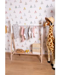 Clothes rack Tipi naturel