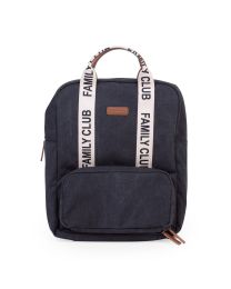 Nursery backpack Family Club Signature Canvas black