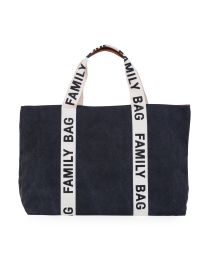 Family Bag Sac A Langer - Signature - Canvas - Noir