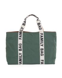 Family Bag Sac A Langer - Signature - Canvas - Vert