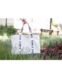Family Bag Sac A Langer - Signature - Canvas - Ecru