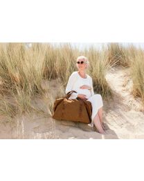 Mommy Bag ® Wickeltasche – Signature-Look - Prestige - Haselnuss