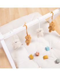 TIPI PLAY BABY GYM - WOOD - WHITE